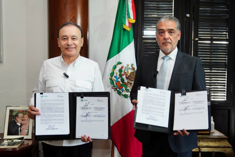 Hermosillo, Sonora; 24 de marzo de 2024.-Firma Gobernador Durazo extensión de beneficios en subsidio de CFE en Sonora