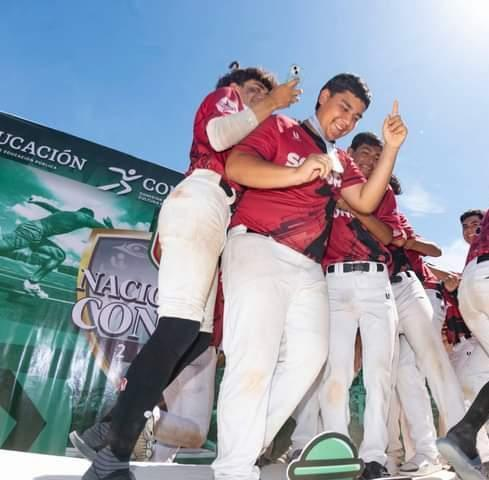 Hermosillo, Sonora; 10 de julio de 2024.- Alumnos de Cobach Sonora son campeones de softbol en Juegos Nacionales Conade 2024