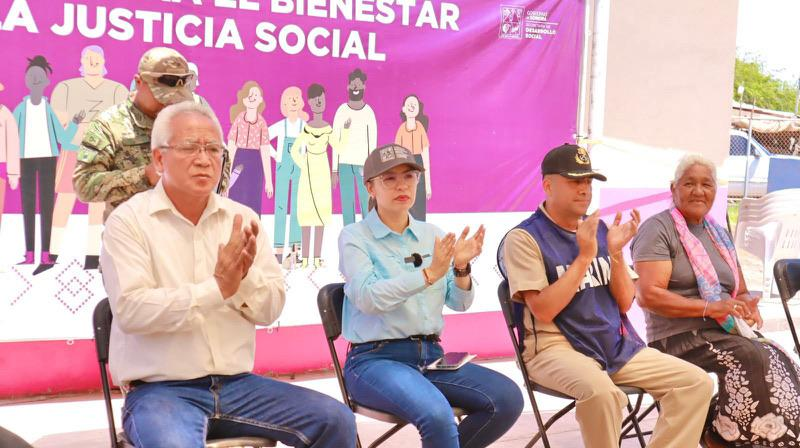 San Ignacio Río Muerto, Sonora; 14 de julio de 2024.- Acerca Gobierno de Sonora 2 mil 500 servicios gratuitos a Bahía de Lobos