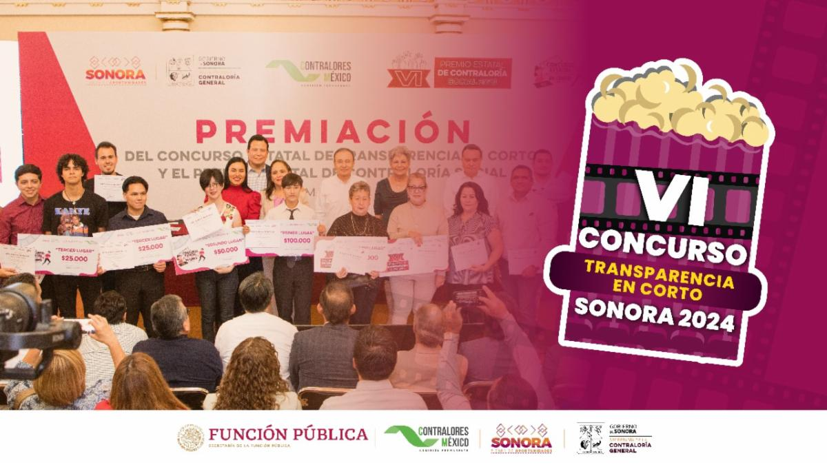  Hermosillo, Sonora a 19 de junio 2024.-Premiará Contraloría Sonora a jóvenes que participen en concurso de transparencia