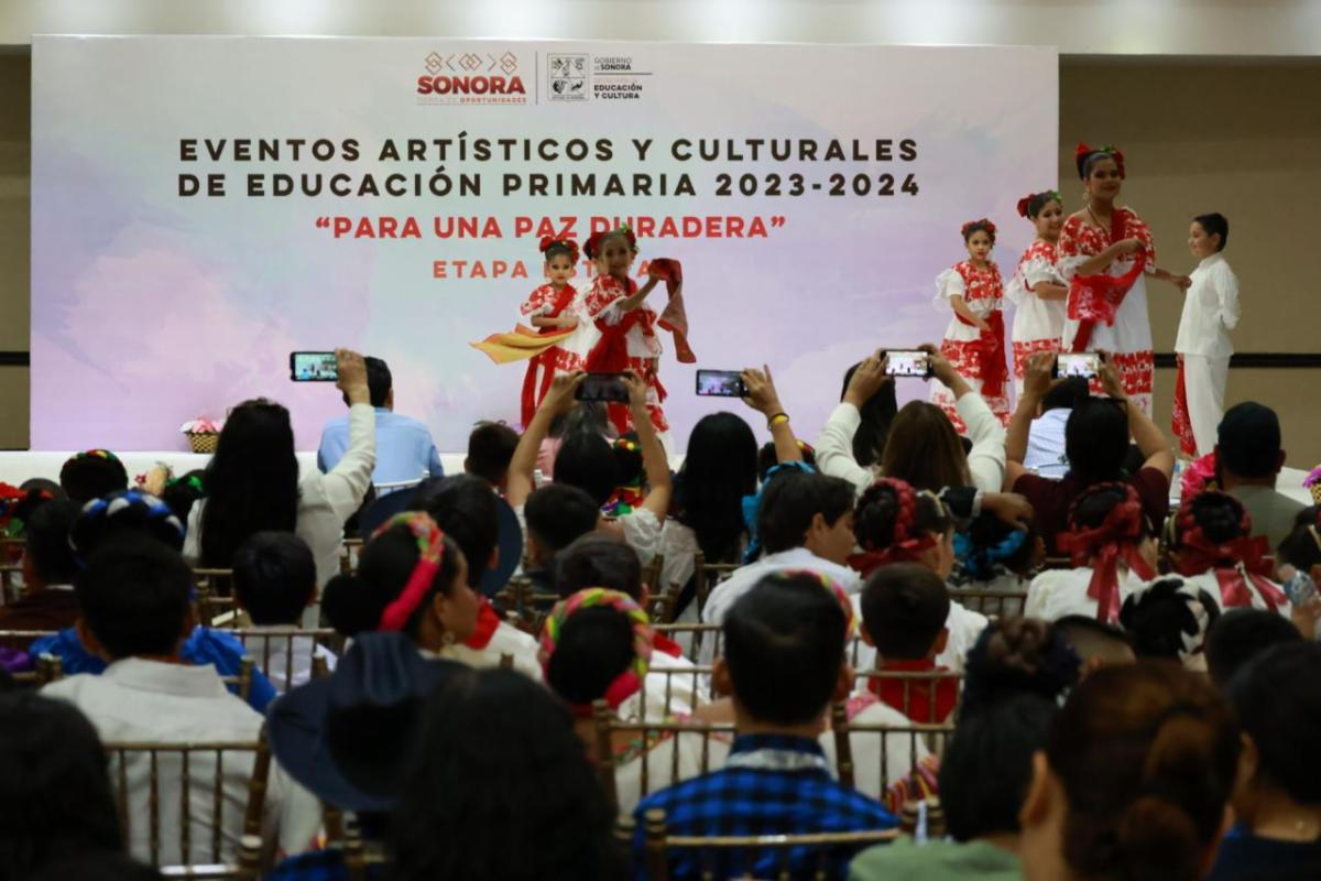 Hermosillo, Sonora; 24 de junio de 2024.-Premia SEC Sonora a ganadores de los Eventos Artísticos y Culturales de Educación Primaria