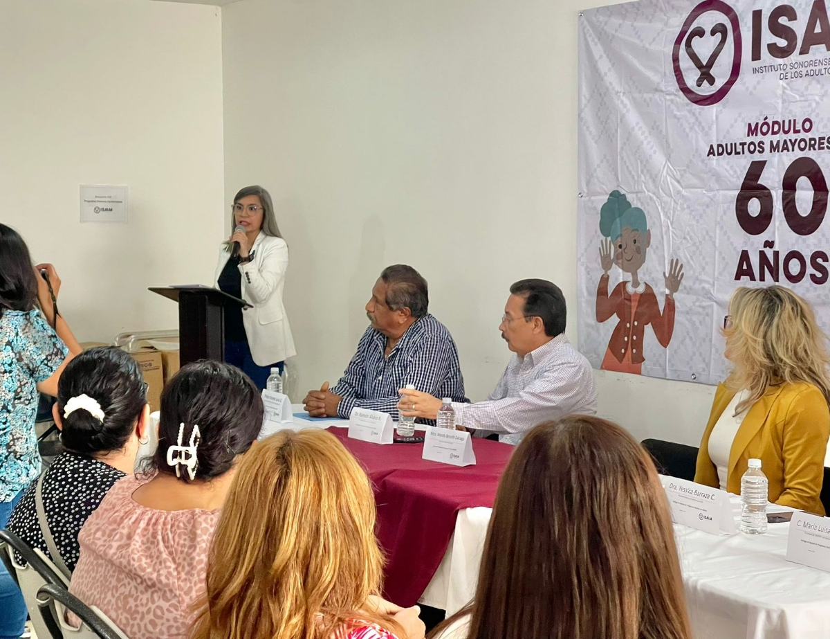  Hermosillo, Sonora; 10 de agosto de 2024.-Impulsa Gobierno de Sonora programas en atención a la población adulta mayor