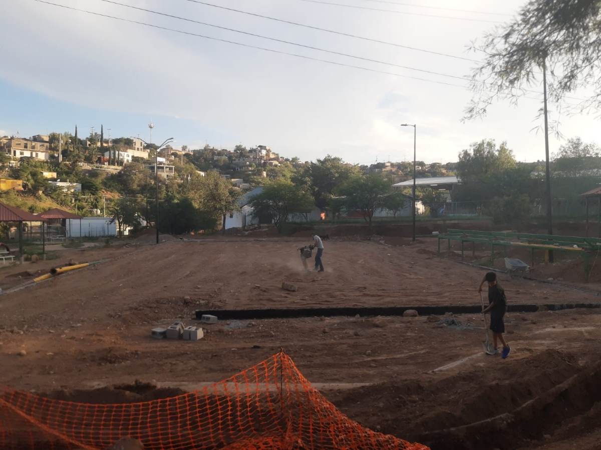 Nogales, Sonora; 23 de agosto de 2024.- Gobierno del Estado invertirá 5.3 MDP en modernización del parque Mojaves en Nogales