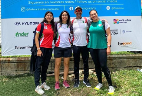 Hermosillo, Sonora, 10 de abril del 2024.-Alejandra Valencia está lista para Panamericano de Arquería