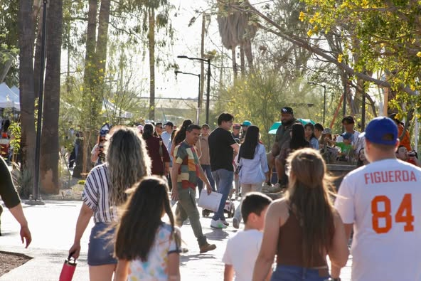 Sonora; 04 de abril de 2025.-El Gobierno del Estado de Sonora te invita a disfrutar del Bosque Urbano La Sauceda