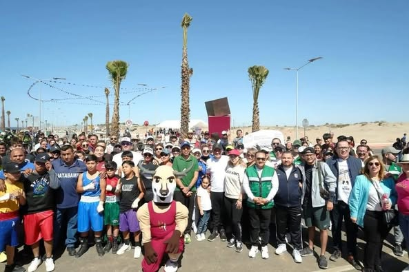 Sonora; 06 de abril de 2025.-Sonora se suma a la Clase Nacional de Boxeo en el Día Internacional del Deporte para el Desarrollo y la Paz