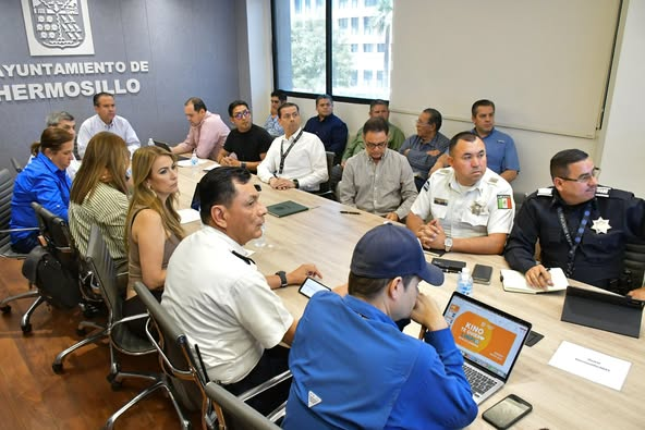 Hermosillo, Sonora; 09 de abril de 2025.-Gobierno de Hermosillo coordina operativo especial para Semana Santa 2025