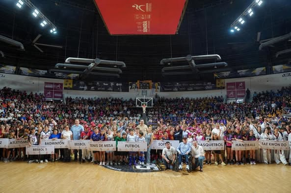  Sonora; 09 de abril de 2025.-Gobierno de Hermosillo da inicio a los Juegos Deportivos Estatales Escolares de Educación Básica 2024-2025