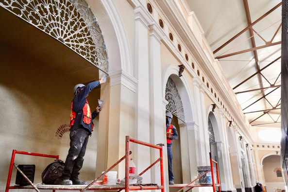 Sonora; 16 de abril de 2025.-🏪 Gobierno del Estado avanza en la renovación del Mercado Municipal No. 1 de Hermosillo