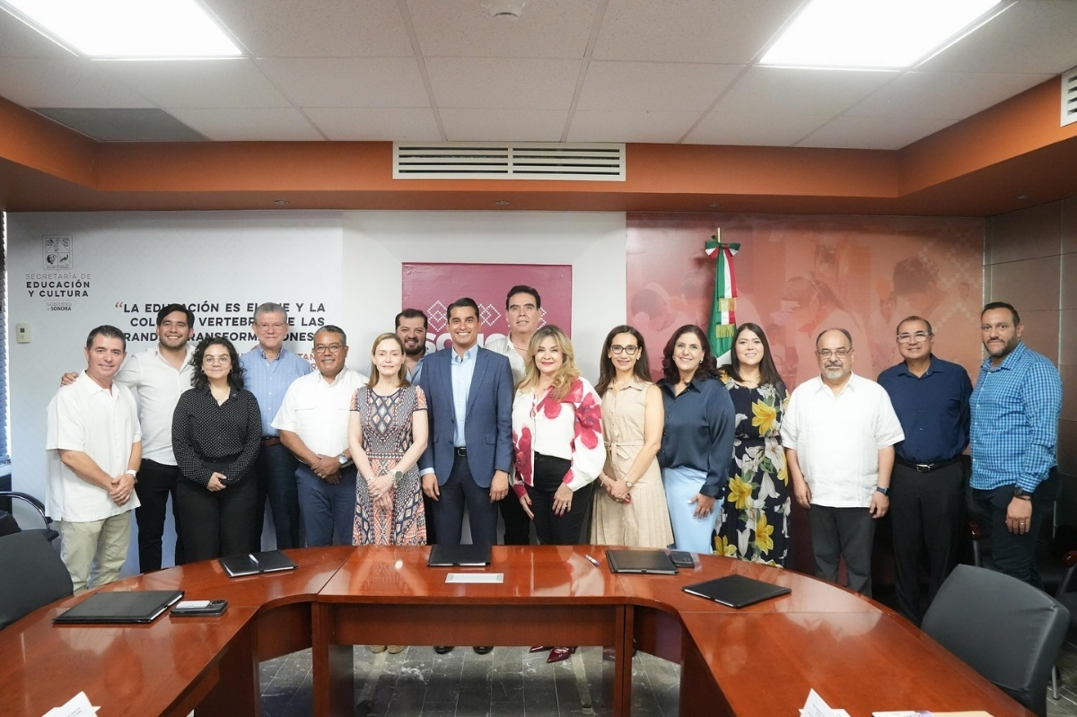 Hermosillo, Sonora; 8 de agosto de 2025.-Formalizan Gobierno de Sonora y Fundación Alberto Baillères alianza a favor de la educación: SEC