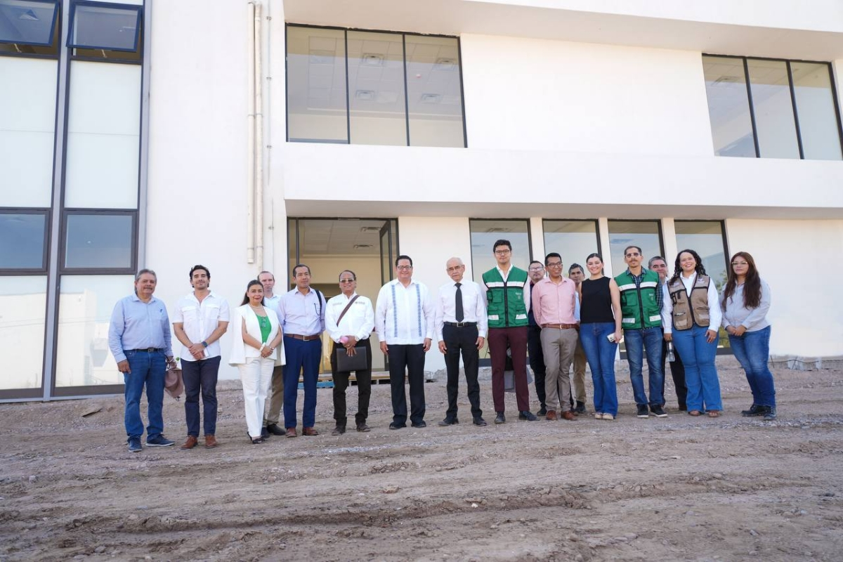  Hermosillo, Sonora; 26 de agosto de 2025.- Gobierno de Sonora reporta 90% de avance en construcción del Cecosabi en Hermosillo