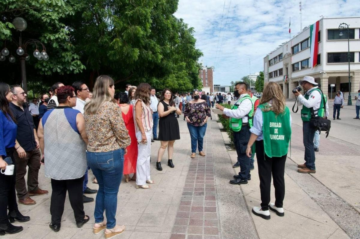  Hermosillo, Sonora; 17 de septiembre de 2024.-Sonora tendrá récord de participación en Simulacro Nacional 2024