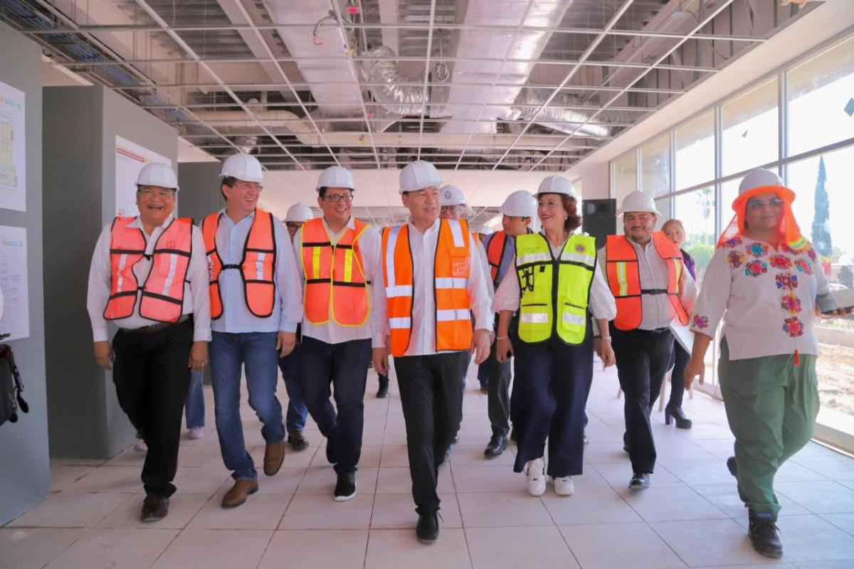  Hermosillo, Sonora; 20 de septiembre de 2024.-Construye Gobernador Durazo Hospitales del IMSS en Navojoa y Vícam para beneficio de más de 100 mil habitantes