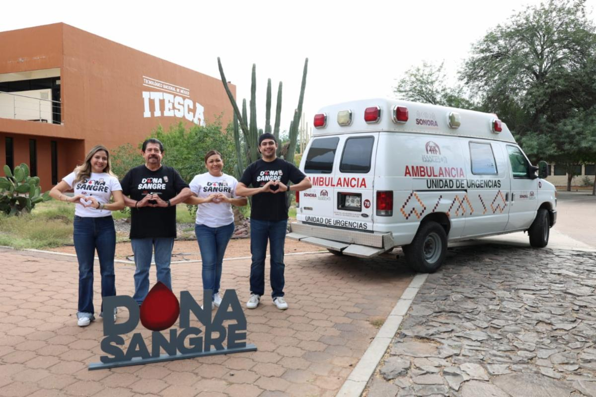  Ciudad Obregón, Sonora; 26 de septiembre de 2025.-Suman 70 unidades de sangre donadas en campaña del Gobierno de Sonora en Cajeme
