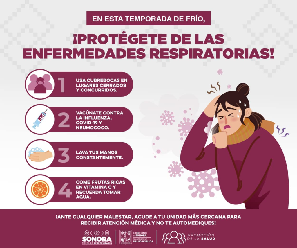 Hermosillo, Sonora; 20 de noviembre de 2024.-¡El frío ya llegó! Cuida de ti y de los tuyos siguiendo estas recomendaciones 🌬❄️