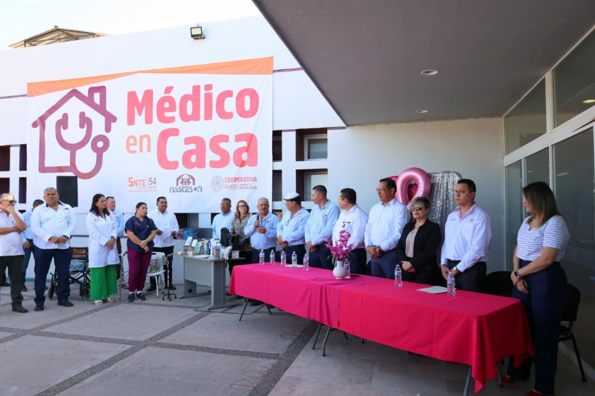   Hermosillo, Sonora; 23 de octubre de 2024.- Amplía Gobierno de Sonora cobertura "Médico en Casa" en el sur del Estado