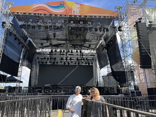 Hermosillo, Sonora; 24 de mayo de 2025.-Fans listos para el concierto de Miguel Bosé en las #FiestasDelPitic2025