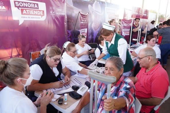  Sonora; 29 de mayo de 2025.-Jornada Sonora Atiende lleva servicios gratuitos a La Cholla en Hermosillo