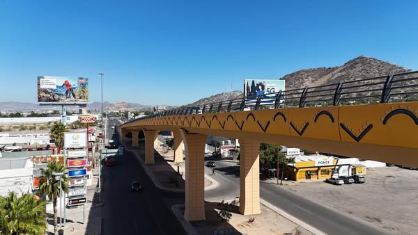 Hermosillo, Sonora; 1 de junio de 2025.-Gobierno de Sonora mejora infraestructura urbana con rehabilitación de puentes y pasos a desnivel en Hermosillo