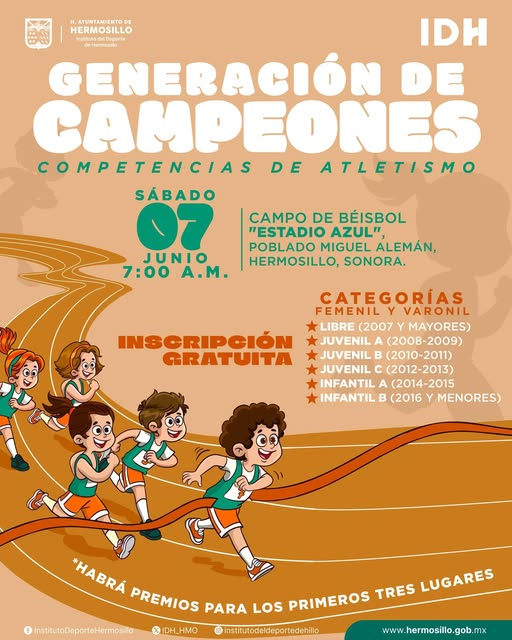 Hermosillo, Sonora; 03 de junio de 2025.-Gobierno de Hermosillo invita a la Generación de Campeones en el Estadio Azul de Miguel Alemán