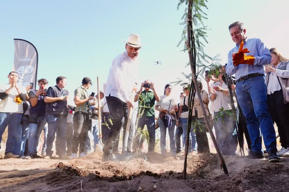 Sonora; 06 de mayo de 2025.-Gobierno del Estado impulsa rescate del Bosque Urbano La Sauceda