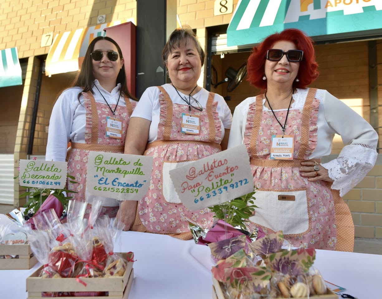 Hermosillo, Sonora; 09 de julio del 2025.-El Gobierno de Hermosillo celebra la graduación de la 7ma generación de emprendedoras y emprendedores de Maxi Apoyo
