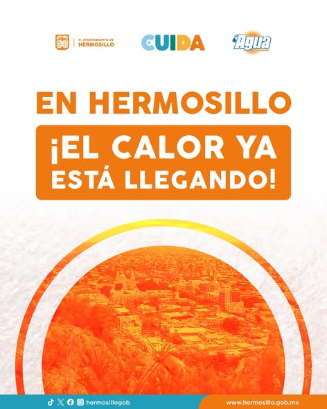HERMOSILLO, SONORA; 24 DE FEBRERO EL 2026.-Gobierno de Hermosillo alerta por calor y sequ&iacute;a