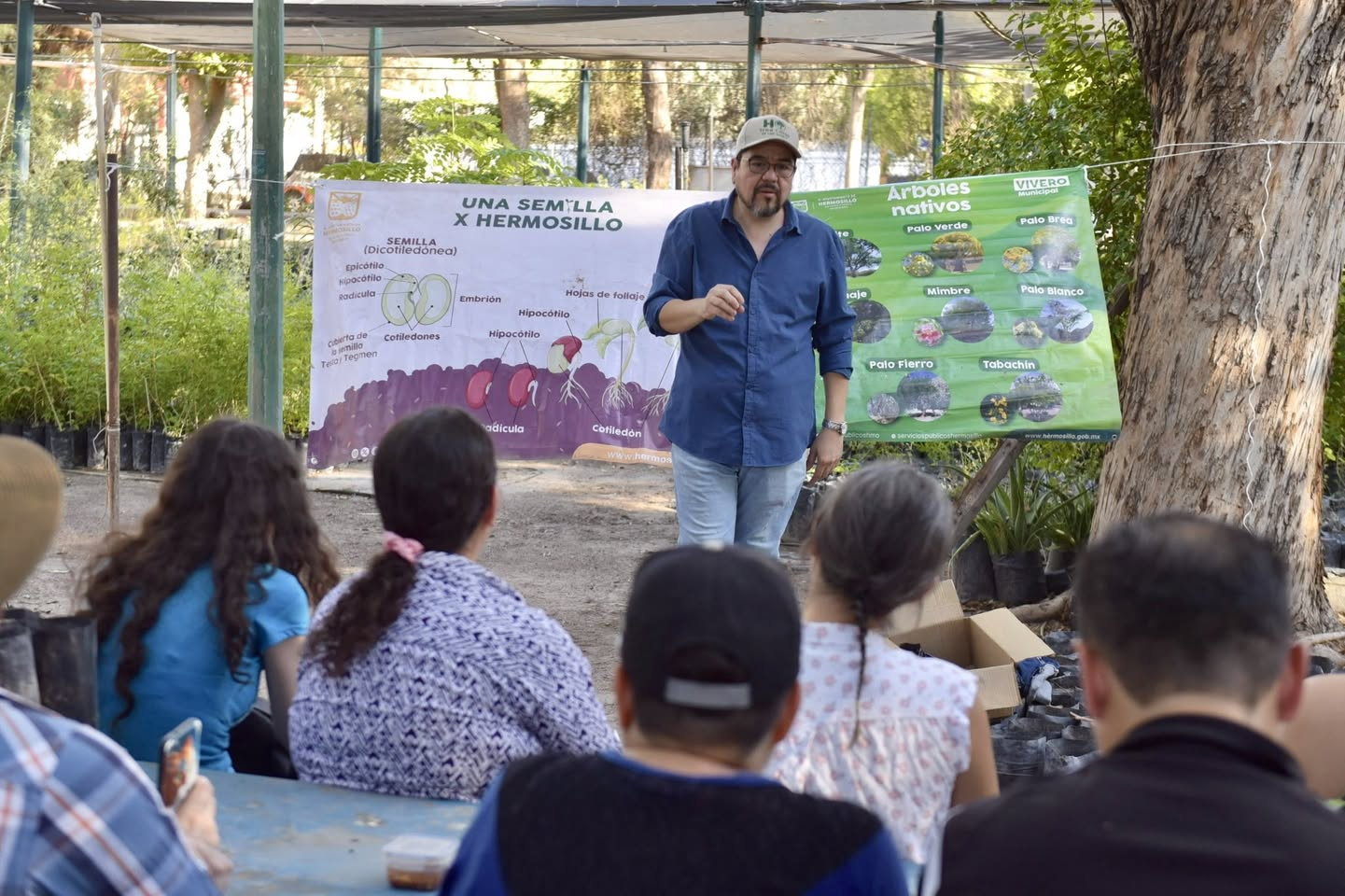 Hermosillo, Sonora; 27 de julio del 2025.-Gobierno de Hermosillo impulsa vida verde con el taller “Una Semilla X Hermosillo” en el Vivero Municipal