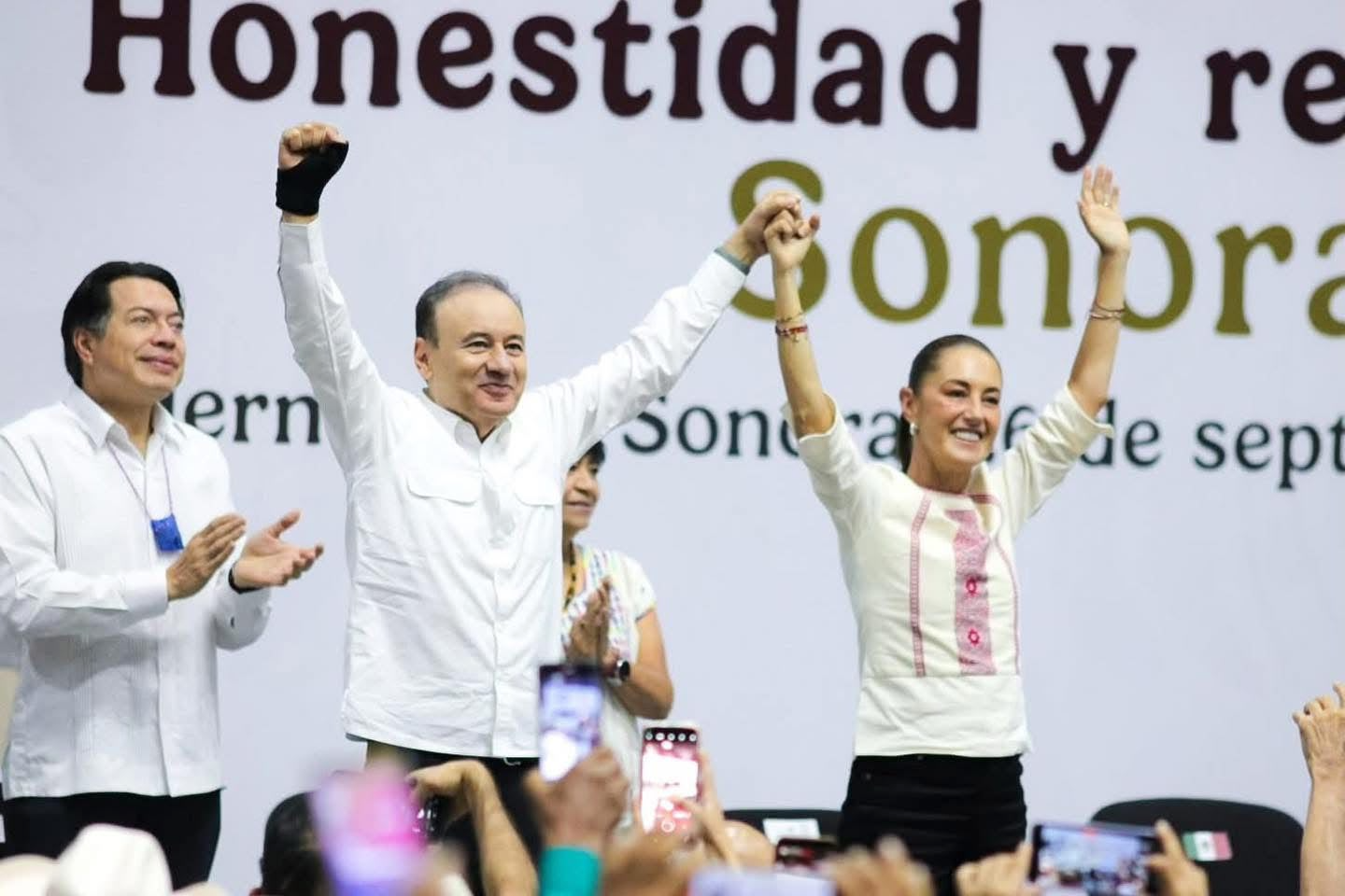 Sonora 27 Septiembre 2026.-🇲🇽🎓 SHEINBAUM DESTACA AVANCES EN SONORA DURANTE SU VISITA AL ESTADO