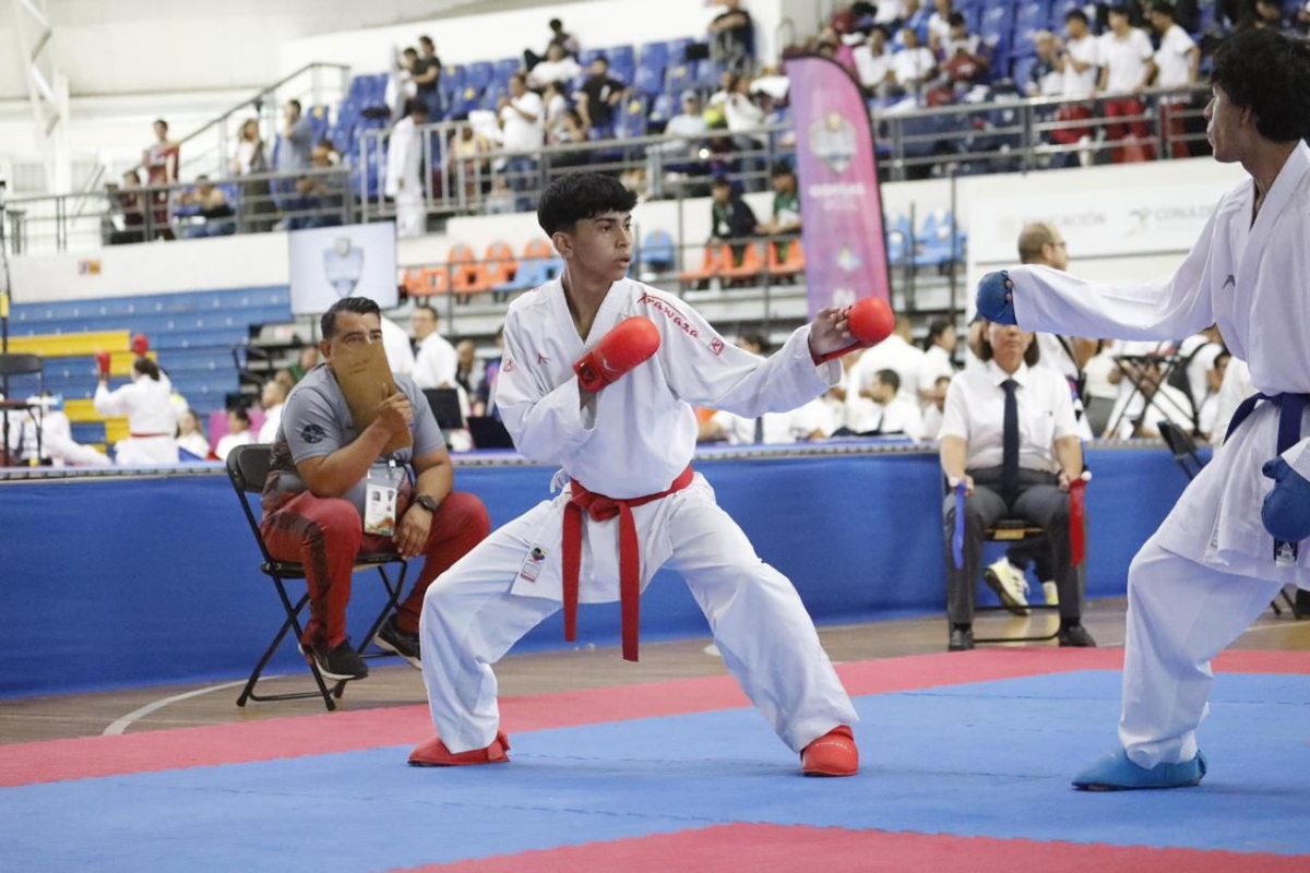   San Luis Río Colorado, Sonora; 30 de octubre de 2025.-Alumno de Conalep representará a México en campeonato internacional de karate: Gobierno de Sonora